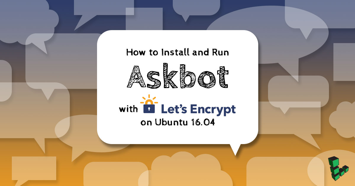 AskBot with Lets Encrypt on Ubuntu